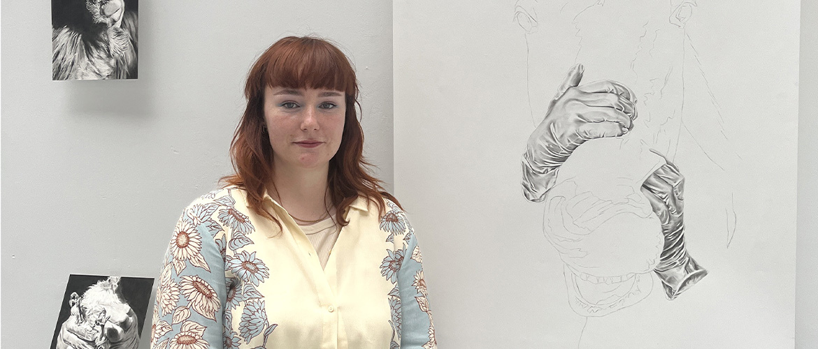 Marguerite Hollemaert, lauréate du prix du dessin contemporain 2025