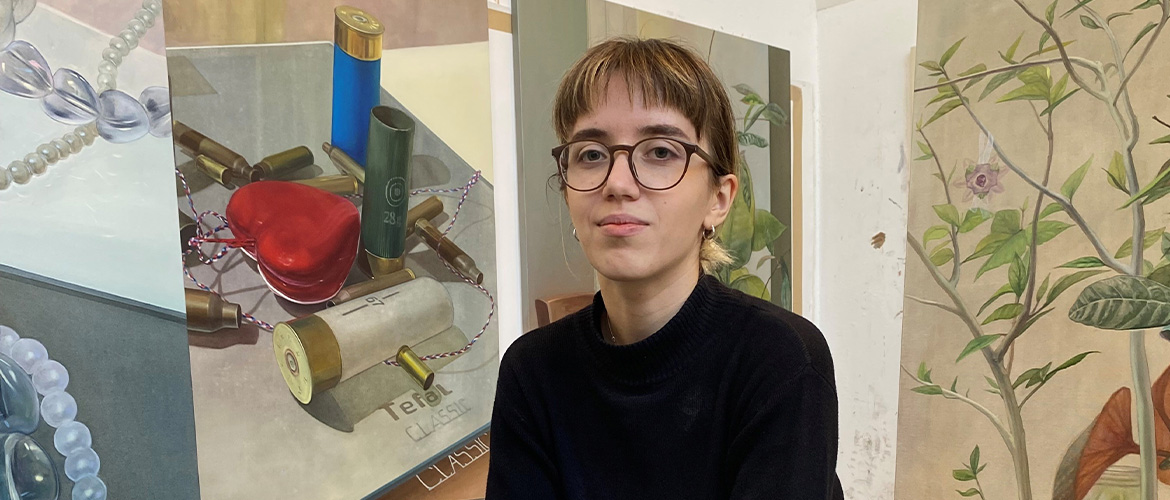 Viktoriia Oreshko lauréate du Prix Sisley x Beaux-Arts de Paris pour la jeune création